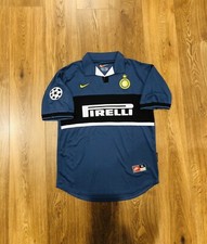 Camisa Jersey Inter Milan Third Away UCL 98/99 No.10 Baggio GG, usado comprar usado  Enviando para Brazil