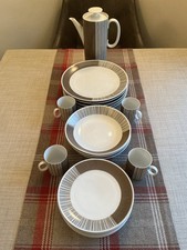 Piece retro dinner for sale  CHELMSFORD