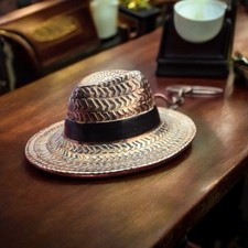 Panama hat gold d'occasion  Expédié en Belgium
