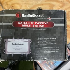 RadioShack Satellite Passivo Multi-Switch 3 Entradas/4 Saídas Dual-LNB #16-2571 (R9) comprar usado  Enviando para Brazil
