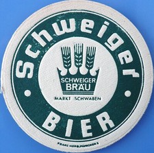 Alter bierdeckel schweiger gebraucht kaufen  Balingen