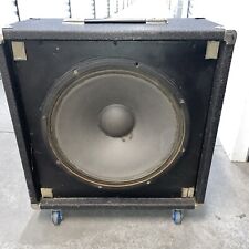 Usado, Gabinete de guitarra 1x12 preto entrada única sem marca desconhecido com rodízios comprar usado  Enviando para Brazil