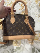 Usado, Bolsa de ombro Louis Vuitton Alma monograma lona marrom BB comprar usado  Enviando para Brazil