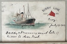 Early postcard bibby for sale  RINGWOOD