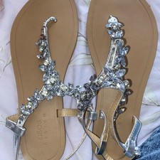 Asos beaded silver for sale  RIPLEY
