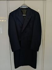 Navy herringbone fockcoat for sale  CHESTERFIELD