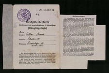 Lebensmittelmarke reichskleide gebraucht kaufen  Berlin