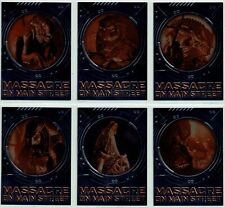 ALIENS VS PREDATOR REQUIEM CONJUNTO DE 6 CARTAS DE MASSACRE NAS RUAS PRINCIPAIS comprar usado  Enviando para Brazil