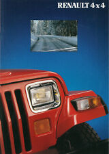 Catalogue brochure renault d'occasion  Besançon