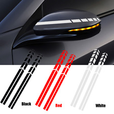 4x Car Rearview Mirror Side Decal Stripe Vinyl Vehicle Body Sticker Accessories segunda mano  Embacar hacia Mexico