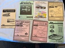 Collection bus timetables for sale  SHEFFIELD