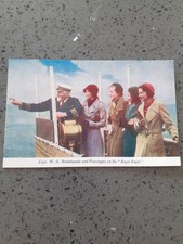 Unposted postcard features for sale  EXMOUTH