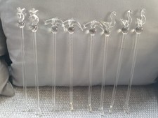 Glass animal cocktail for sale  BEXLEY