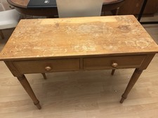 Pine wooden desk for sale  SUTTON
