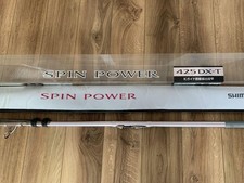 Vara de fundição Shimano Spin Power 425DX-T, usada, cabo de borracha, inclui tampa de extremidade, usado comprar usado  Enviando para Brazil