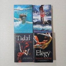 The Watersong Novel Series por Amanda Hocking Books 1-4 Brochura 3x 1ª Edição comprar usado  Enviando para Brazil