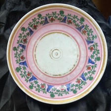 Assiette soucoupe polychrome d'occasion  Saint-Caprais-de-Bordeaux