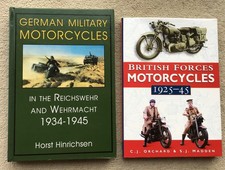 Military motorcycle books for sale  BROADSTONE