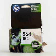 Usado, Cartucho de tinta preta HP 564XL genuíno validade OCT 16' caixa aberta novo CN684WN Photosmart comprar usado  Enviando para Brazil