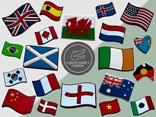 Flags jibbitz charms for sale  LONDON