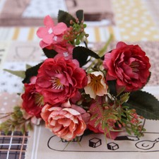 Silk peony artificial for sale  UK