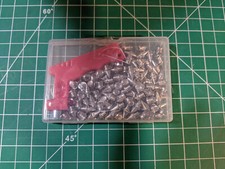 120 peças de aço pista cross country prata picos substituição sapato 1/4 polegadas novo comprar usado  Enviando para Brazil