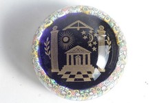 Masonic paperweight masonic d'occasion  Expédié en Belgium
