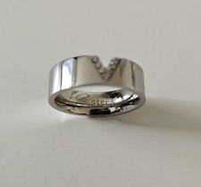 Designer ring edelstahl gebraucht kaufen  Schenklengsfeld