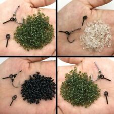 40X Gancho Paradas Vástago Cuentas Terminal Pesca Carpa Aparejos Cebos y Plataformas Kit Útil segunda mano  Embacar hacia Mexico