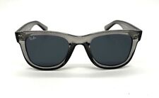 Óculos de sol Ray Ban Wayfarer cinza/cinza transparente reverso 0502S 6707/GR 53mm comprar usado  Enviando para Brazil