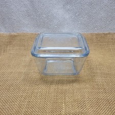 Geladeira vintage Fire King Philbe azul safira com tampa 5 x 4 pol. comprar usado  Enviando para Brazil