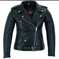 Women leather motorcycle for sale  WOKINGHAM