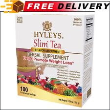 Suplemento de ervas para perda de peso Hyleys Slim Tea 9 sabor variedade 100 quilates comprar usado  Enviando para Brazil