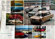 Fiat range brochure for sale  STAFFORD