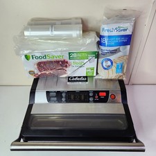 Pacote selador a vácuo Cabela's 12 polegadas grau comercial com sacos economizadores de alimentos 541936, usado comprar usado  Enviando para Brazil