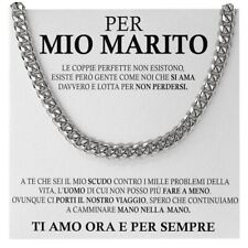Collana cubana uomo usato  Giugliano in Campania