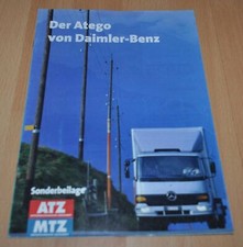 Folheto de caminhão Mercedes Benz Atego Prospekt comprar usado  Enviando para Brazil