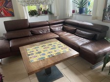 Braune leder eckcouch gebraucht kaufen  Dachau