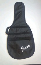 Bolsa de lona preta Fender estojo de guitarra alça 2 zíper bolso alça traseira 41" bolsa tote comprar usado  Enviando para Brazil
