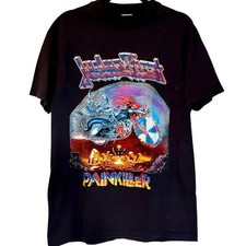 Camisa vintage anos 90 Judas Priest Megadeath Testament analgésico 1990 turnê média comprar usado  Enviando para Brazil
