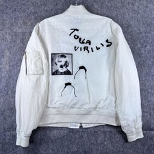 Jaqueta Toga Virilis masculina japonesa 44 grande zíper completo branca comprar usado  Enviando para Brazil