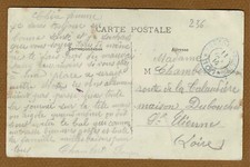 Marcophilie cachet militaire d'occasion  Attigny