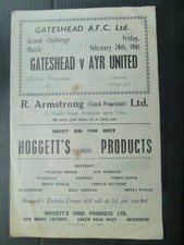 Gateshead ayr united for sale  CHELTENHAM