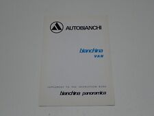 Autobianchi bianchina van usato  Bussoleno
