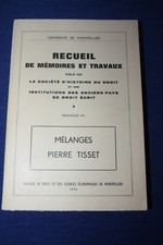 Recueil mémoires travaux d'occasion  France