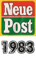 NEUE POST 1983 GERMAN MAGAZINE Please contact me, I will create an ad for you! comprar usado  Enviando para Brazil