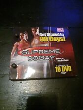 Supreme 90 Day Workout System 10 DVD Set Tom Holland Complete Body Workout  comprar usado  Enviando para Brazil