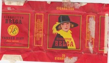 BÉLGICA - BÉLGICA pacote de cigarro macio vazio embalagem etiqueta, usado comprar usado  Enviando para Brazil
