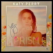 KATY PERRY LP autógrafo assinado capa álbum PRISM + 2 LPs e inserções - PSA comprar usado  Enviando para Brazil