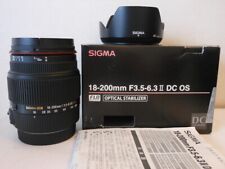 [N MINT] SIGMA 18-200mm F3.5-6.3ii DC OS HSM Obiektyw do mocowania Canon z Japonii na sprzedaż  Wysyłka do Poland
